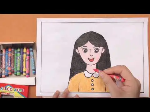 Vẽ Chân Dung Cô Giáo Mầm Non Đơn Giản Nhất Vẽ Chân Dung Cô Giáo Mầm Non Đơn Giản Nhất