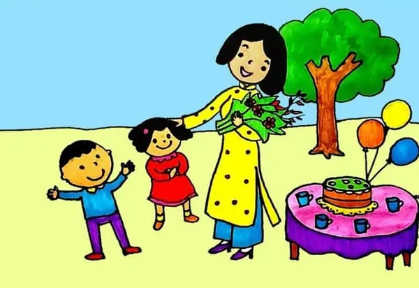 Hình Ảnh Vẽ Cô Giáo Mầm Non Thú Vị Hình Ảnh Vẽ Cô Giáo Mầm Non Thú Vị