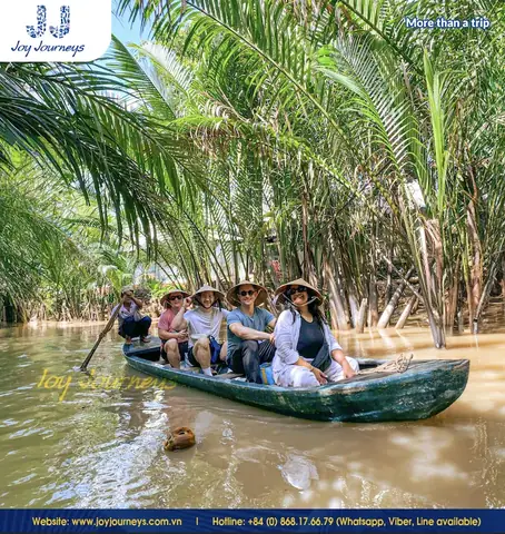 Tour 1: Authentic ‘less-touristy’ Mekong Delta Ben Tre 1-day Tour With Joy Journeys