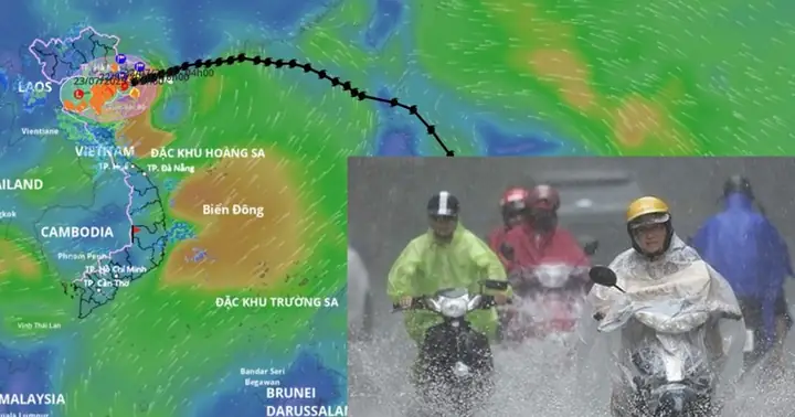Bão Số 3 Wipha Sắp Đổ Bộ, Dự Báo Thời Gian Gây Mưa To Gió Mạnh ...