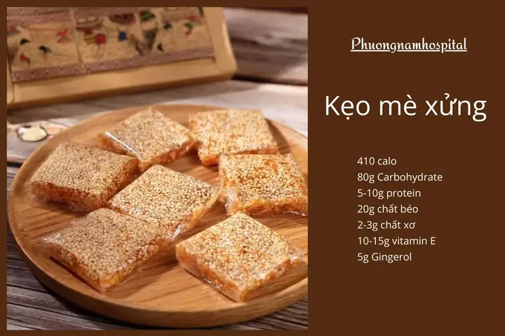 Kẹo Mè Xửng Bao Nhiêu Calo? Kẹo Mè Xửng Bao Nhiêu Calo?