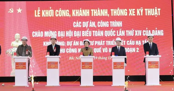 Phó Thủ Tướng Phạm Thị Thanh Trà Dự Lễ Khởi Công Khu Công ...
