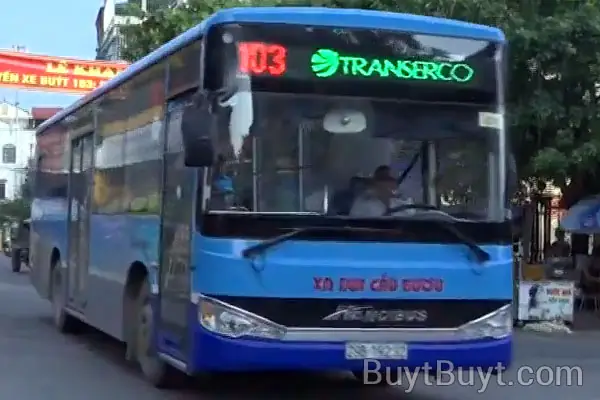 Hình Ảnh Cho Bản Đồ Lộ Trình Xe Bus 103 Hà Nội:
