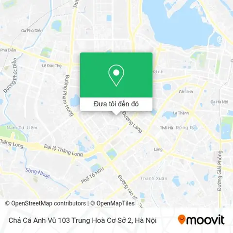 Hình Ảnh Cho Bản Đồ Lộ Trình Xe Bus 103 Hà Nội:
