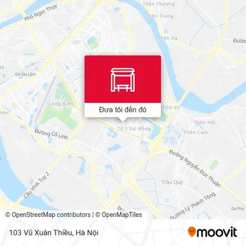 Hình Ảnh Cho Bản Đồ Lộ Trình Xe Bus 103 Hà Nội: