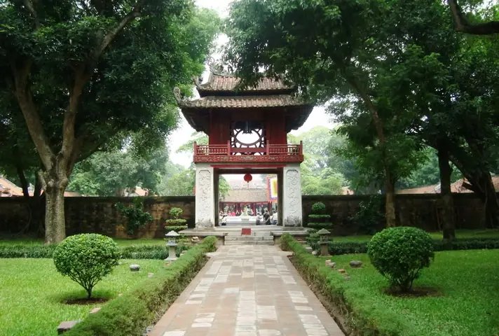 Temple Of Literature (van Mieu-quoc Tu Giam)