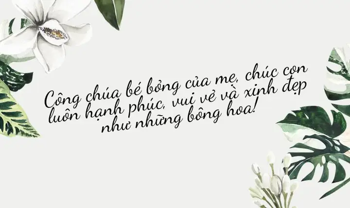 Hình Ảnh Lời Chúc 8/3 Cho Con Gái 2025