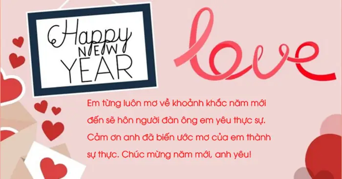 Lời Chúc Cuối Năm 2026 Cho Người Yêu