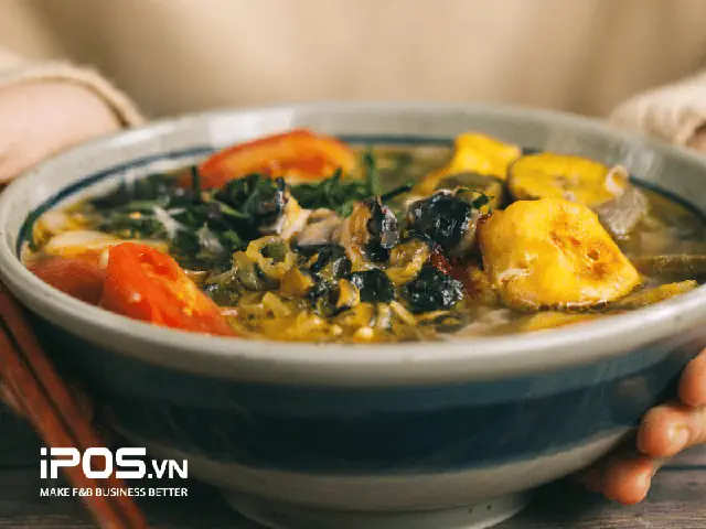 Bún Ốc Chuối Đậu