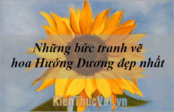 Những Bức Tranh Vẽ Hoa Hướng Dương Đẹp Nhất Có Thể Tìm Thấy Ở Đâu?