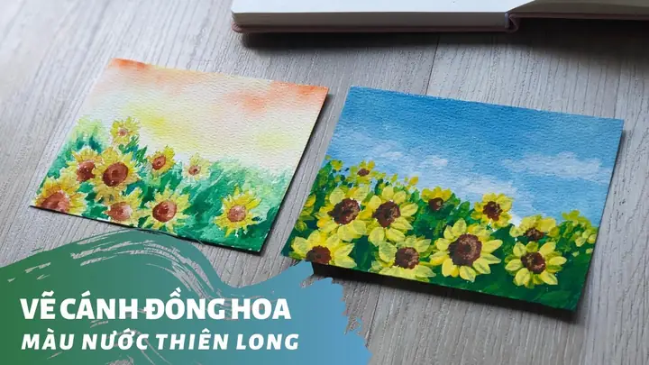 Những Bức Tranh Vẽ Hoa Hướng Dương Đẹp Nhất Có Thể Tìm Thấy Ở Đâu?