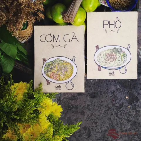 Menu Quán Nước Mót Hội An