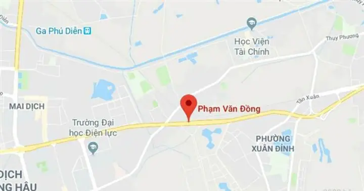 Đường Phạm Văn Đồng, Thuộc Quận Bắc Từ Liêm Và Quận Cầu ...