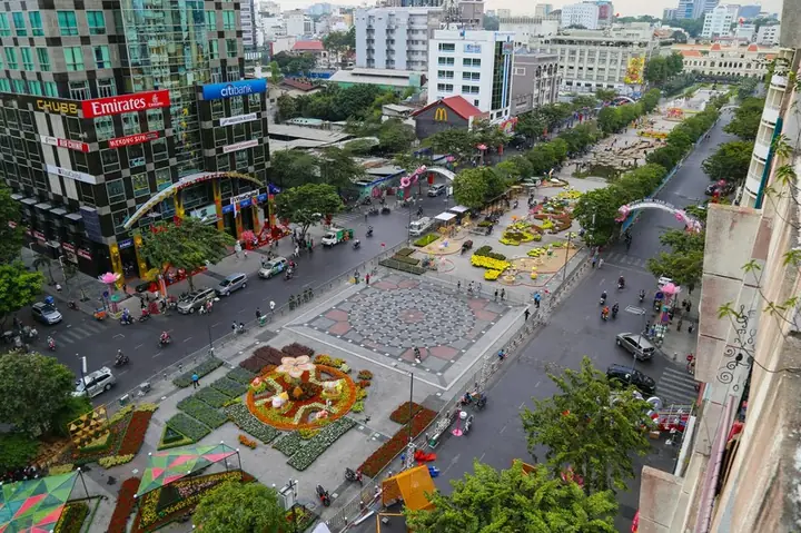 Vài Nét Cơ Bản Về Phố Đi Bộ Nguyễn Huệ Vài Nét Cơ Bản Về Phố Đi Bộ Nguyễn Huệ