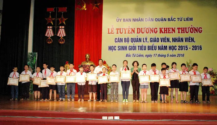 Ngành Gd&đt Quận Hai Bà Trưng, Bắc Từ Liêm Tuyên Dương ...