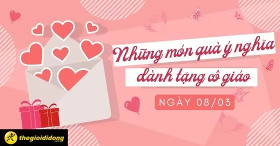 Top 20+ Món Quà Tặng Cô Giáo Nhân Ngày 8/3 Tinh Tế, Ý Nghĩa Nhất ...