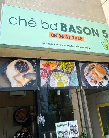 Quán Chè Bơ Bason Ngon Ở Quận 1