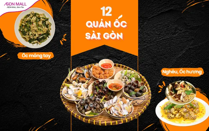 12+ Quán Ốc Sài Gòn Ngon Nức Tiếng Được Giới Trẻ Săn Đón