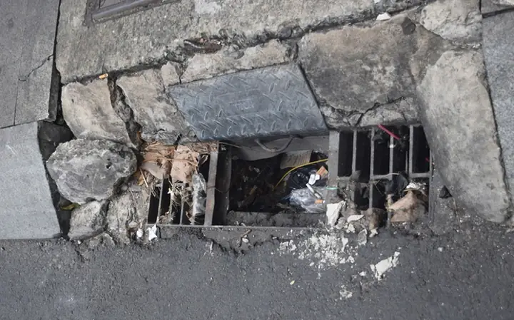 Large Drains Become Trash Traps During Rainy Season In Ho Chi Minh City