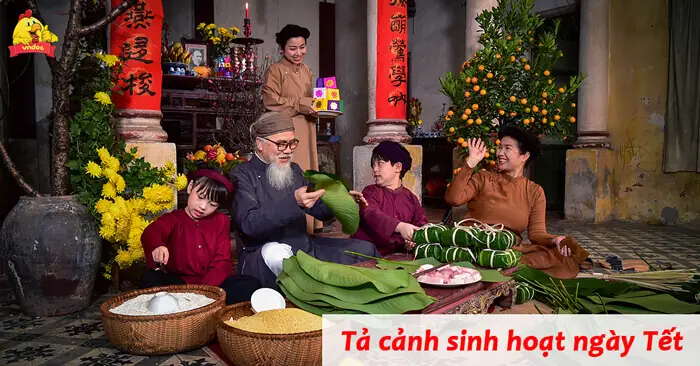 Tả Cảnh Sinh Hoạt Ngày Tết Lớp 6 Hay Nhất (13 Mẫu) - Vndoc.com Tả Cảnh Sinh Hoạt Ngày Tết Lớp 6 Hay Nhất (13 Mẫu) - Vndoc.com