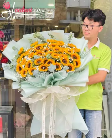 Hoa Hướng Dương Tặng Người Yêu
