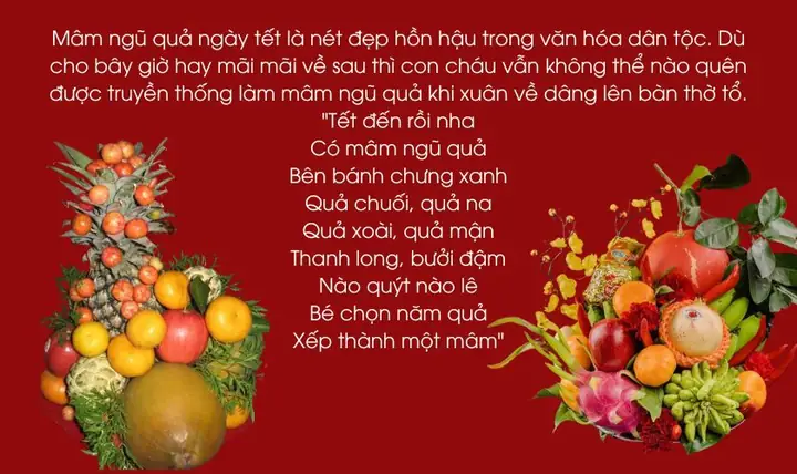 Thuyết Trình Về Mâm Ngũ Quả Ngày Tết Chủ Đề Văn Hoá Việt Nam