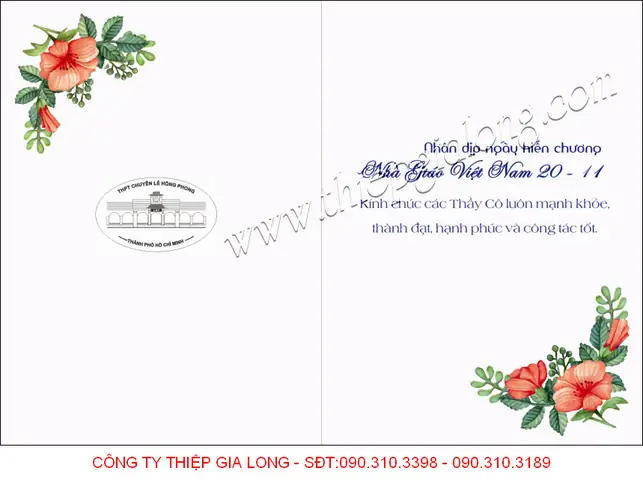 Cách Trang Trí Bên Trong Thiệp 20/11 Như Thế Nào?