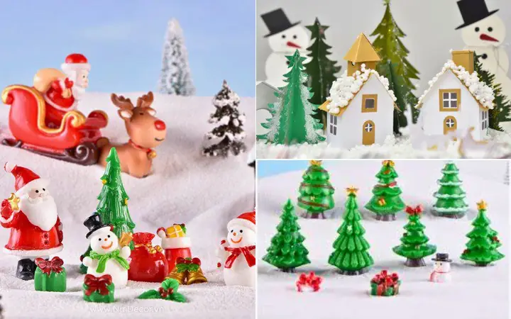 Bố Trí Các Mô Hình Noel Để Trang Trí Quán Bố Trí Các Mô Hình Noel Để Trang Trí Quán