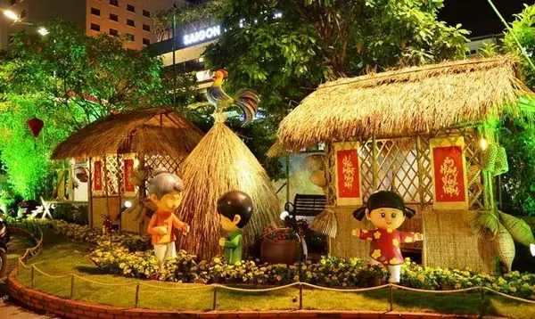 Trang Trí Tết Cổ Truyền Theo Phong Cách Quê Xưa