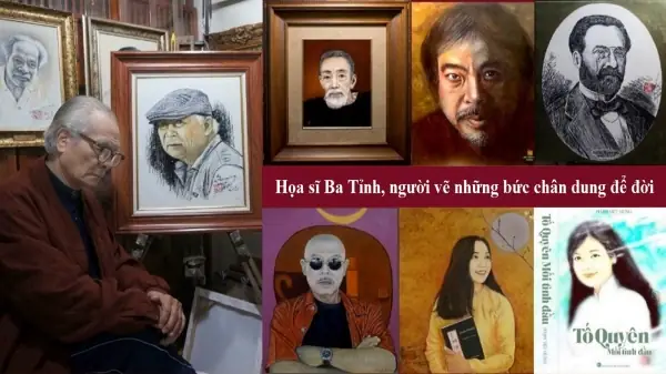 Họa Sĩ Ba Tỉnh, Người Vẽ Những Bức Chân Dung Để Đời ...