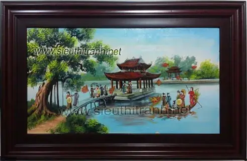 Tranh Khắc Gỗ Và Tranh Sứ