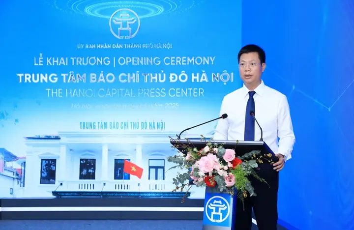 Hnp - Chiều 9/5, Tại Cơ Sở 2 Của Trung Tâm Truyền Thông, Dữ Liệu Và Công Nghệ Số Thành Phố (số 17 Điện Biên Phủ, Quận Ba Đình), Ubnd Thành Phố Hà Nội Tổ Chức Lễ Khai Trương Trung Tâm Báo Chí Thủ Đô Hà Nội.