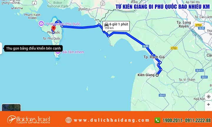 Từ Kiên Giang Đi Phú Quốc Bao Nhiêu Km? Các Địa Điểm Du Lịch ...