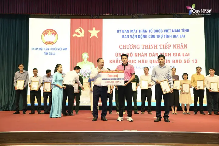 Quy Nhơn Tourist Vinh Dự Nhận Được Thư Cảm Ơn Từ Uỷ Ban Mttq ...