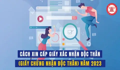 Cách Xin Cấp Giấy Xác Nhận Độc Thân (giấy Chứng Nhận Độc Thân ...