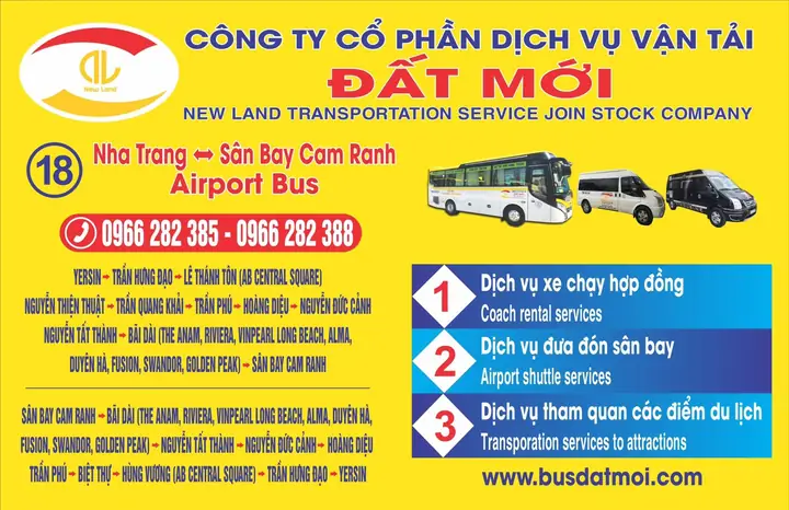 Lịch Xe Bus (buýt) Nha Trang Sân Bay Cam Ranh Và Ngược Lại