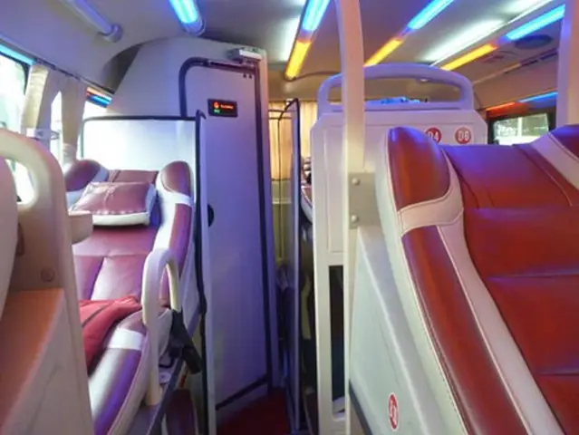 Nhà Vệ Sinh Trên Xe Giường Nằm Là Ở Đâu ?