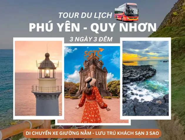 Tour Phú Yên - Quy Nhơn - 3 Ngày 3 Đêm - Xe Giường Nằm Tour Phú Yên - Quy Nhơn - 3 Ngày 3 Đêm - Xe Giường Nằm