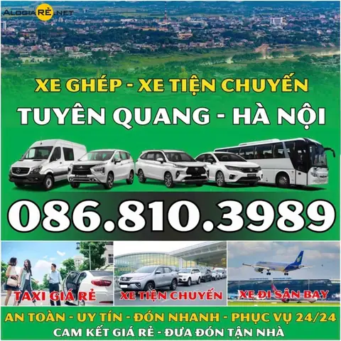 Xe Ghép Na Hang Tuyên Quang Hà Nội – An Toàn, Uy Tín, Giá Rẻ