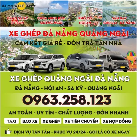 Xe Ghép Đà Nẵng Sân Bay Chu Lai – Gọi Là Có Xe Giá Rẻ, Phục Vụ ...