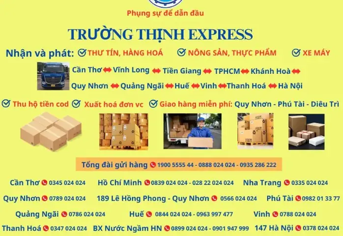 Tìm Số Điện Thoại Xe Trường Thịnh Quy Nhơn Mới Nhất