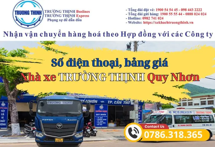 Xe Trường Thịnh Quy Nhơn: Bảng Giá Và Số Điện Thoại Liên Hệ - Xe ...