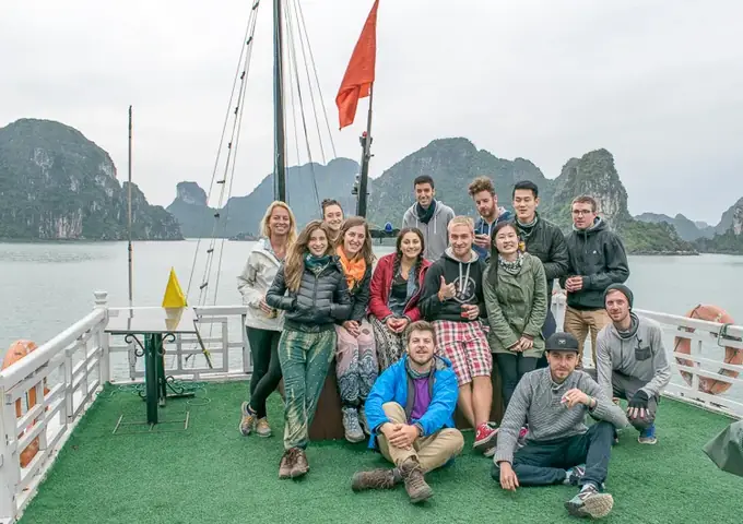 Take A Halong Bay Cruise, Make Lots Of New Friends, Proceed To ...